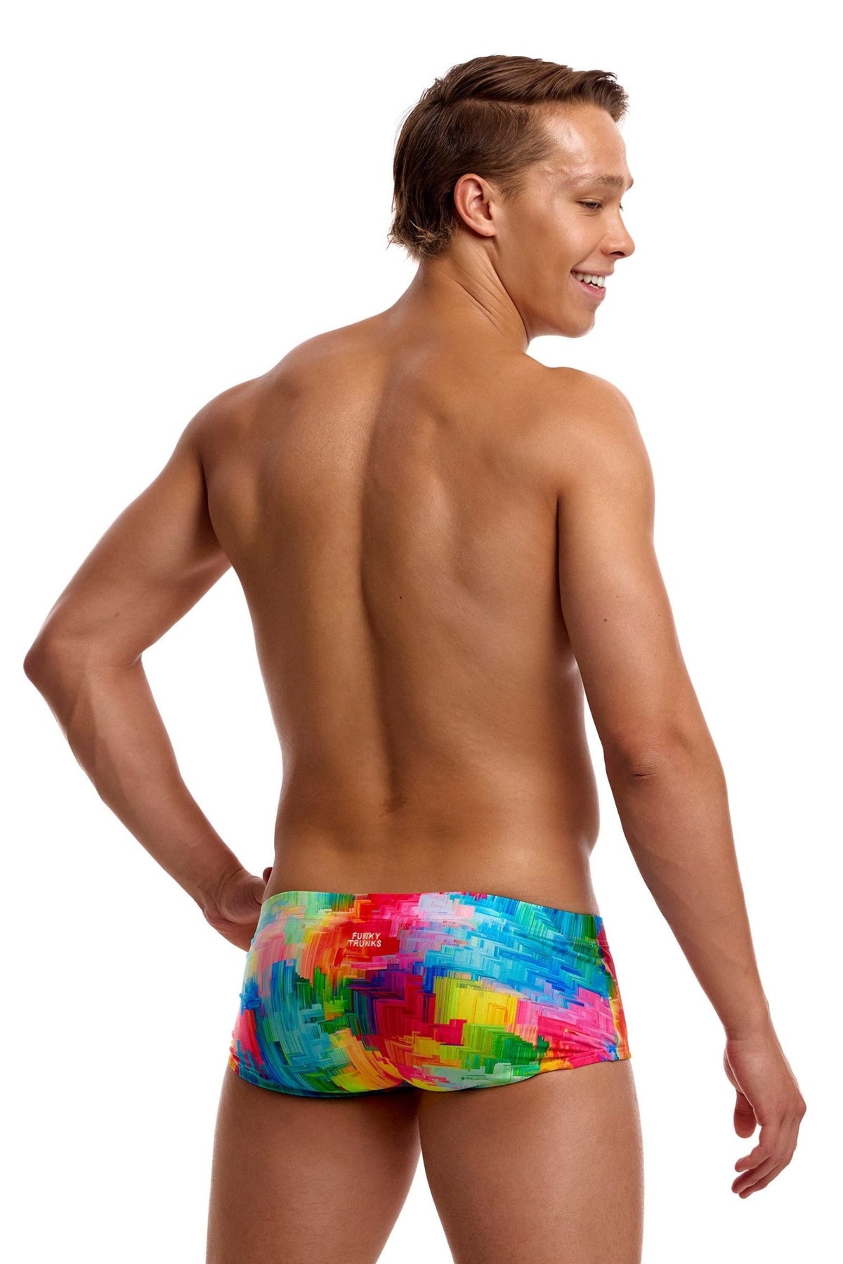 FUNKY TRUNKS MENS FALLING COLOURS CLASSIC TRUNKS - Multicolour