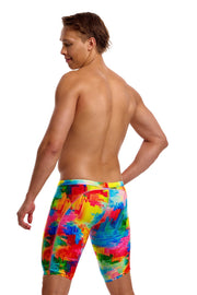 FUNKY TRUNKS MENS FALLING COLOURS TRAINING JAMMER - Multicolour