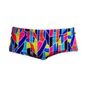 FUNKY TRUNKS MENS FAULT LINES CLASSIC TRUNKS