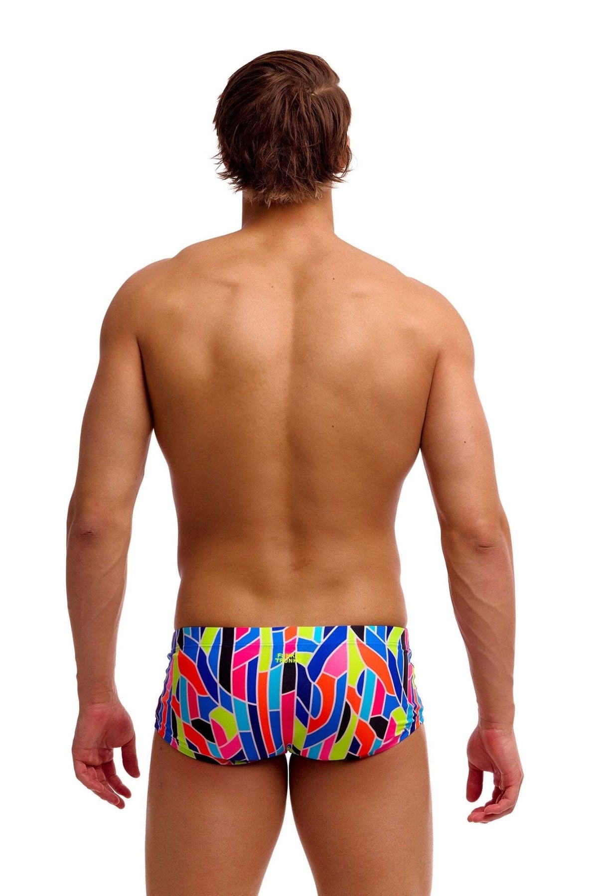 FUNKY TRUNKS MENS FAULT LINES CLASSIC TRUNKS
