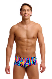 FUNKY TRUNKS MENS FAULT LINES CLASSIC TRUNKS - Multicolour