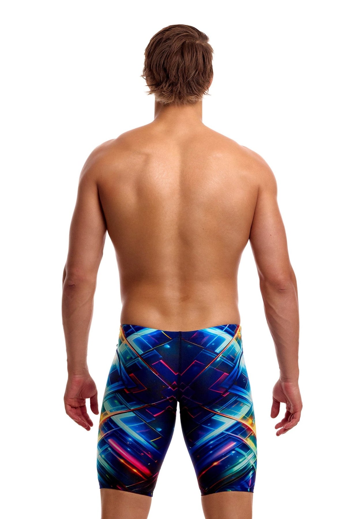 FUNKY TRUNKS MENS FIREFLY SPARKLE FAST TRAINING JAMMER - Multicolour