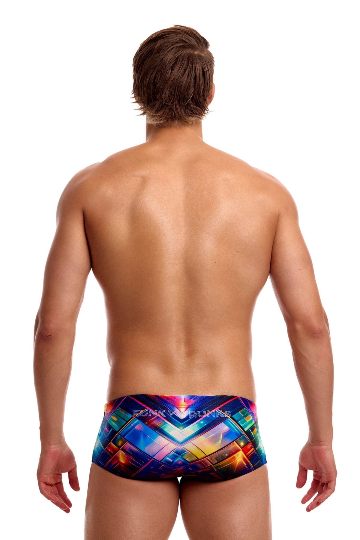 FUNKY TRUNKS MENS FIREFLY SPARKLE SIDEWINDER TRUNKS - Multicolour