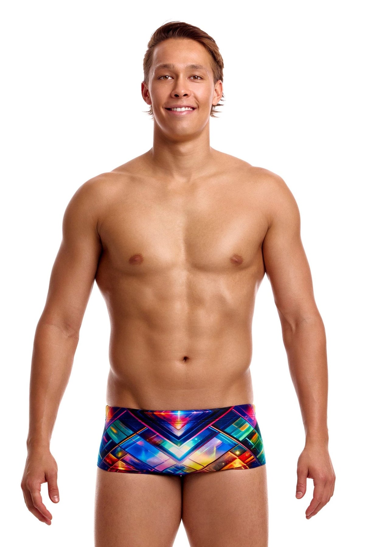FUNKY TRUNKS MENS FIREFLY SPARKLE SIDEWINDER TRUNKS - Multicolour