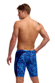 FUNKY TRUNKS MENS HILL BILLY BLUES TRAINING JAMMER - Blue