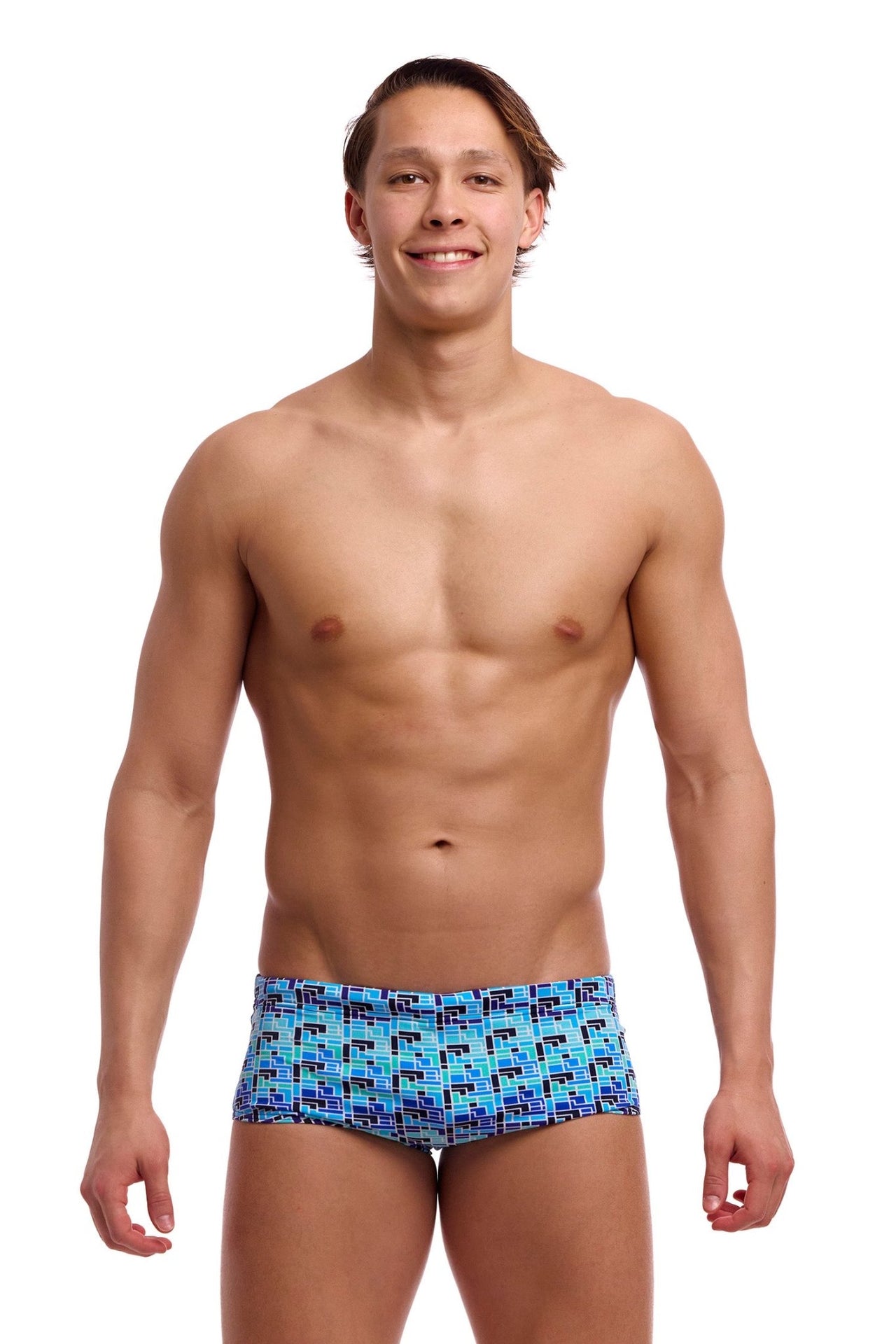 FUNKY TRUNKS MENS JACK STACK SIDEWINDER TRUNKS - Blue
