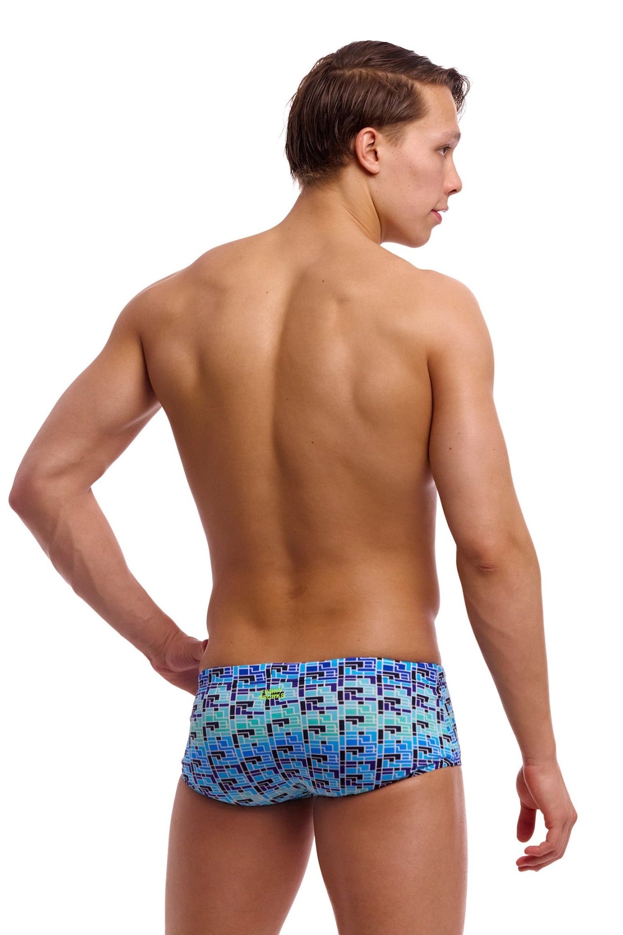 FUNKY TRUNKS MENS JACK STACK SIDEWINDER TRUNKS - Blue