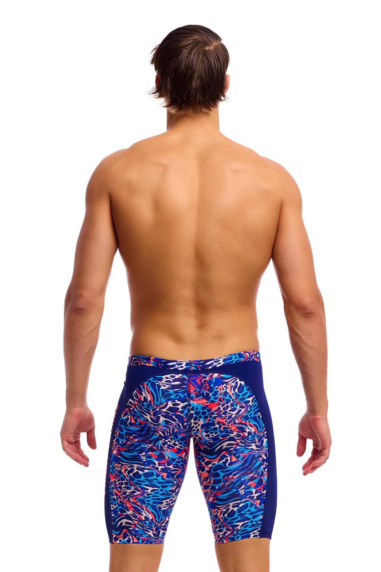 FUNKY TRUNKS MENS MAD CAT TRAINING JAMMER - Multicolour