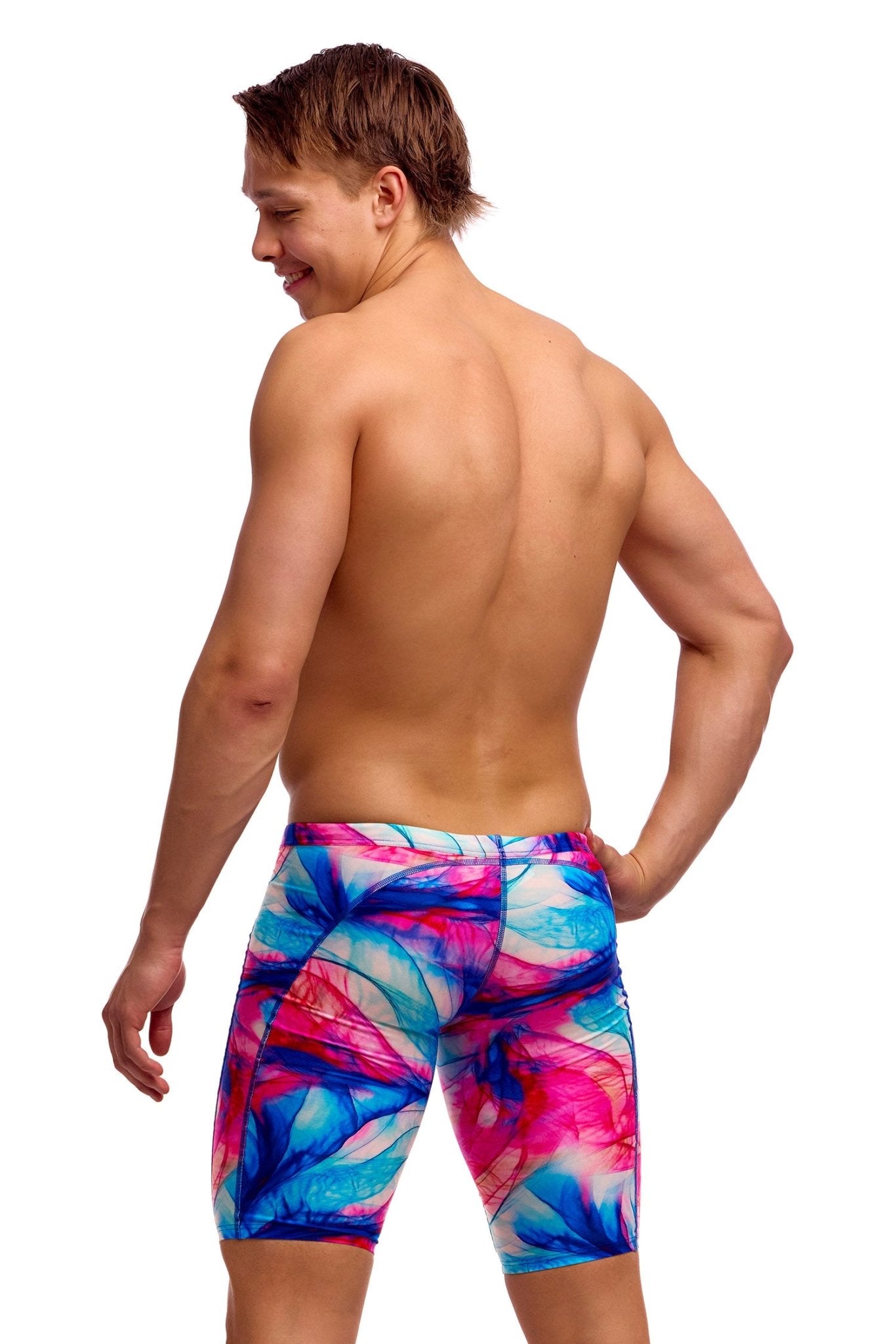 FUNKY TRUNKS MENS MUSCLE MAD TRAINING JAMMER - Multicolour