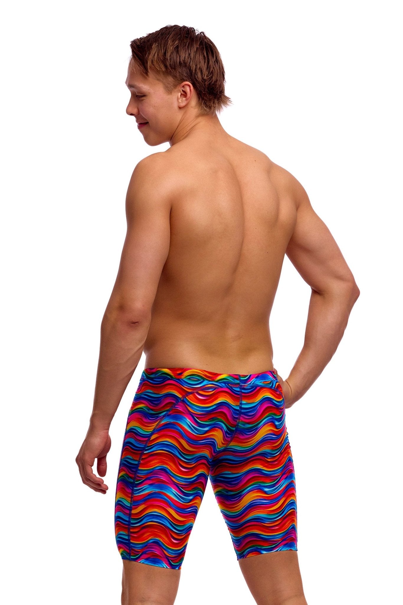 FUNKY TRUNKS MENS PLASTIC FANTASTIC TRAINING JAMMER - Multicolour
