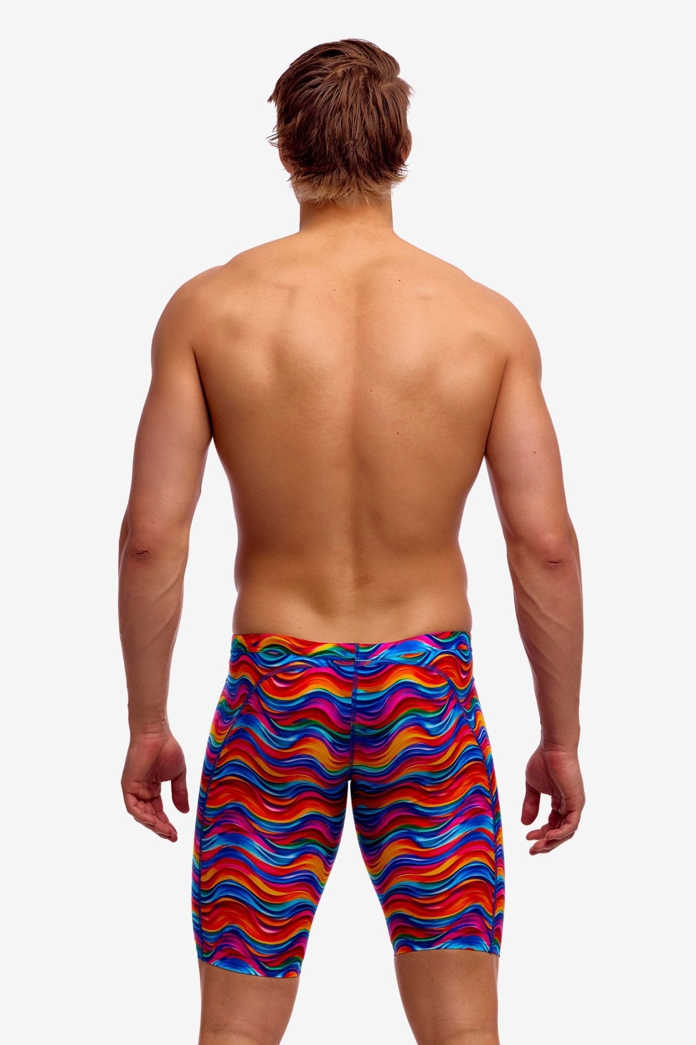 FUNKY TRUNKS MENS PLASTIC FANTASTIC TRAINING JAMMER - Multicolour
