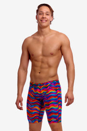 FUNKY TRUNKS MENS PLASTIC FANTASTIC TRAINING JAMMER - Multicolour