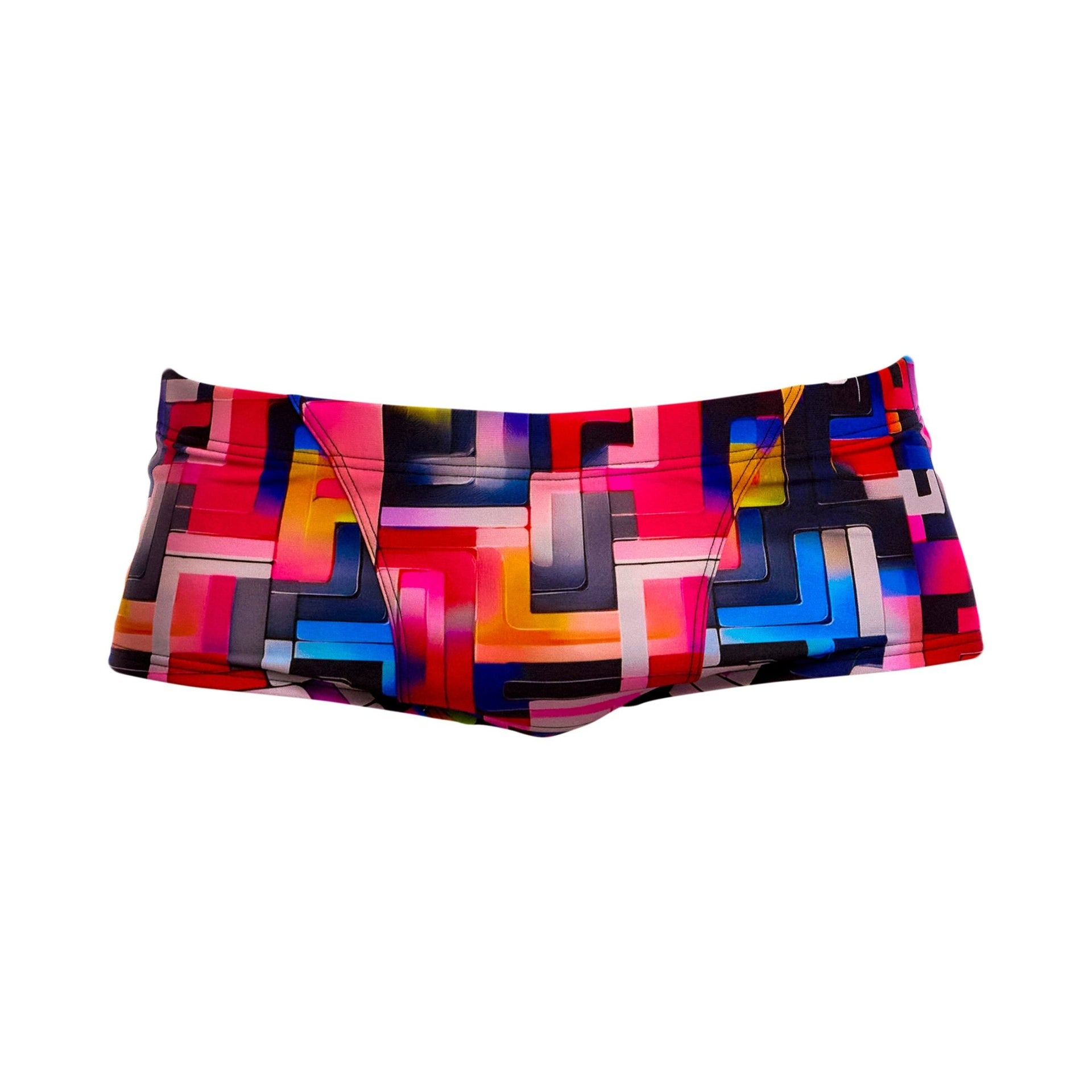 FUNKY TRUNKS MENS PUTTY RULES CLASSIC TRUNKS - Multicolour