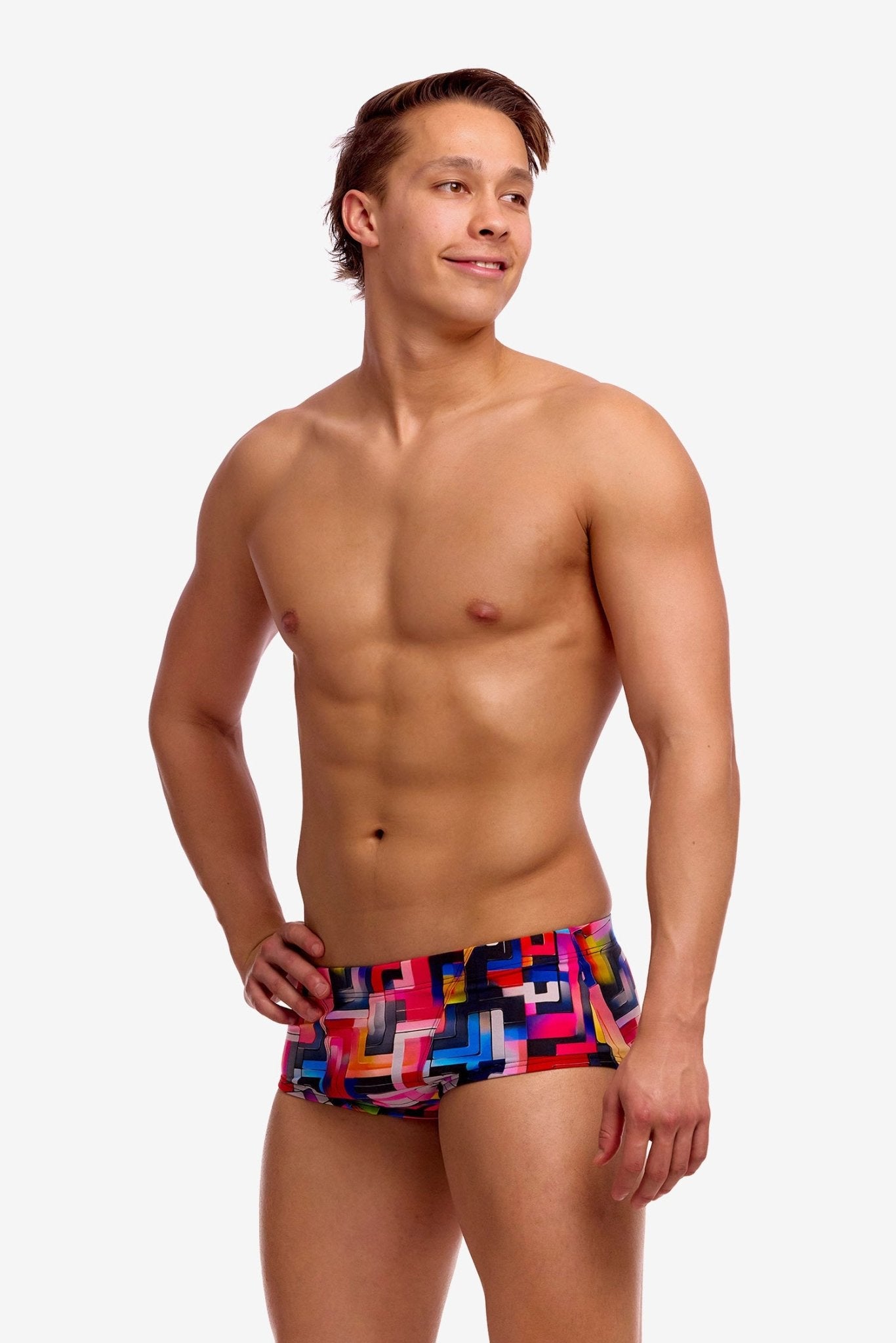 FUNKY TRUNKS MENS PUTTY RULES CLASSIC TRUNKS - Multicolour