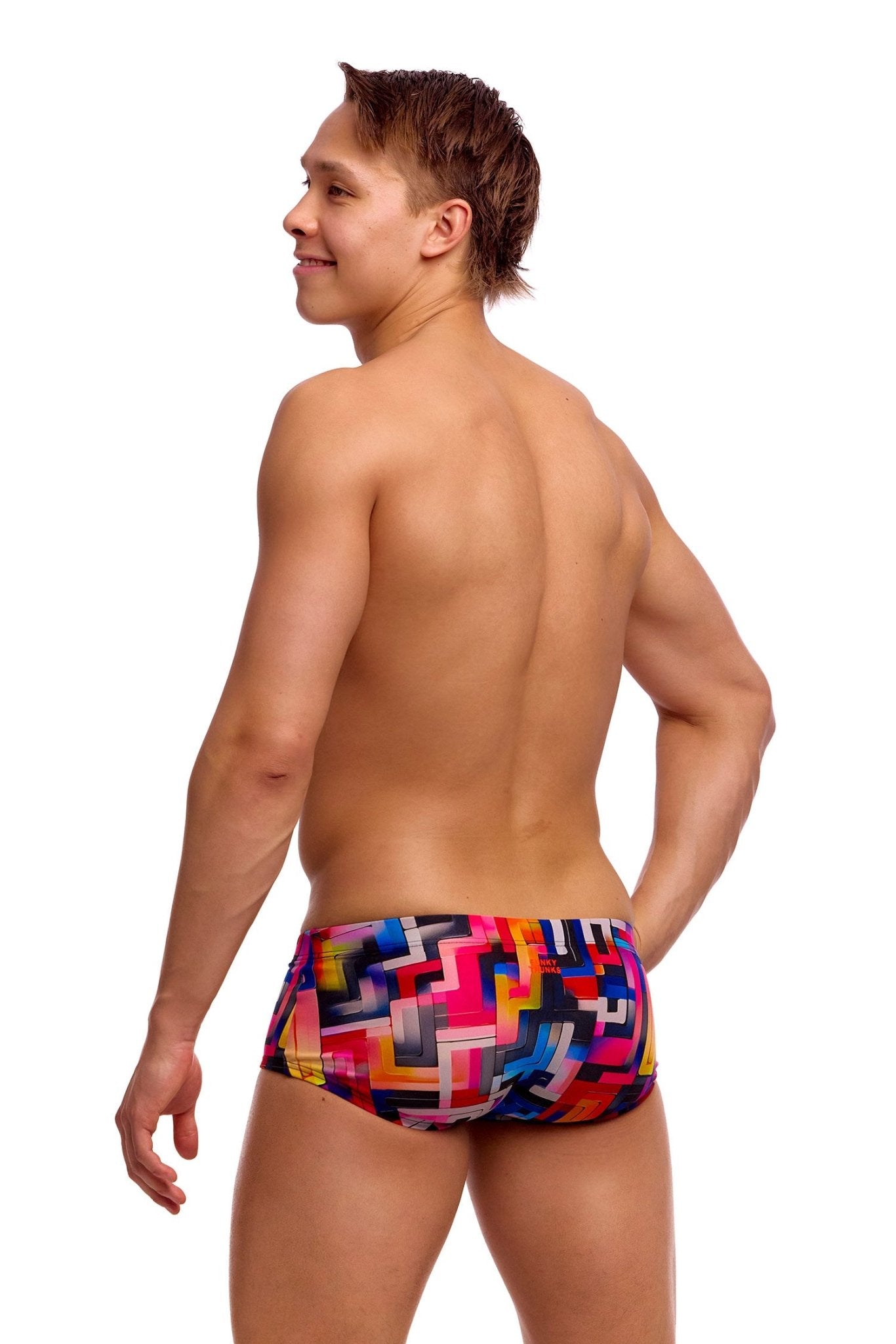 FUNKY TRUNKS MENS PUTTY RULES CLASSIC TRUNKS - Multicolour
