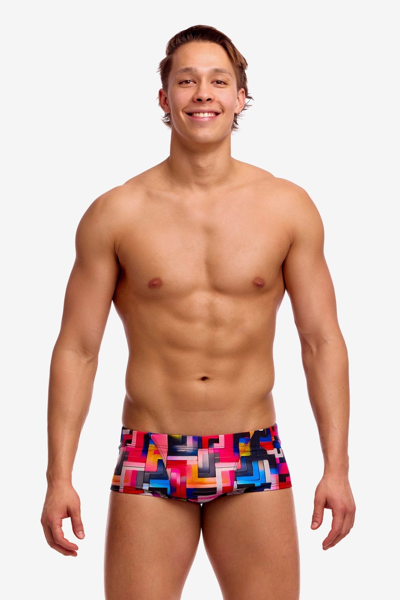 FUNKY TRUNKS MENS PUTTY RULES CLASSIC TRUNKS - Multicolour
