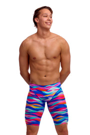 FUNKY TRUNKS MENS ROYAL WAVE FAST TRAINING JAMMER - Multicolour