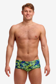 FUNKY TRUNKS MENS SCALED BACK CLASSIC TRUNKS - Green