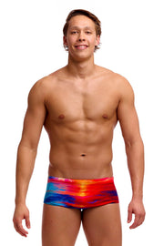 FUNKY TRUNKS MENS SUNSET DELIGHT SIDEWINDER TRUNKS - Multicolour
