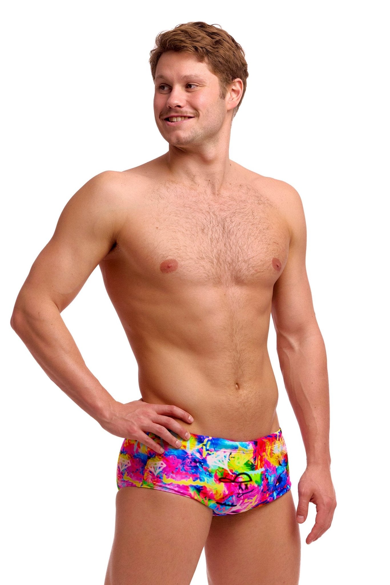 FUNKY TRUNKS MENS TAG HER SIDEWINDER TRUNKS - Multicolour