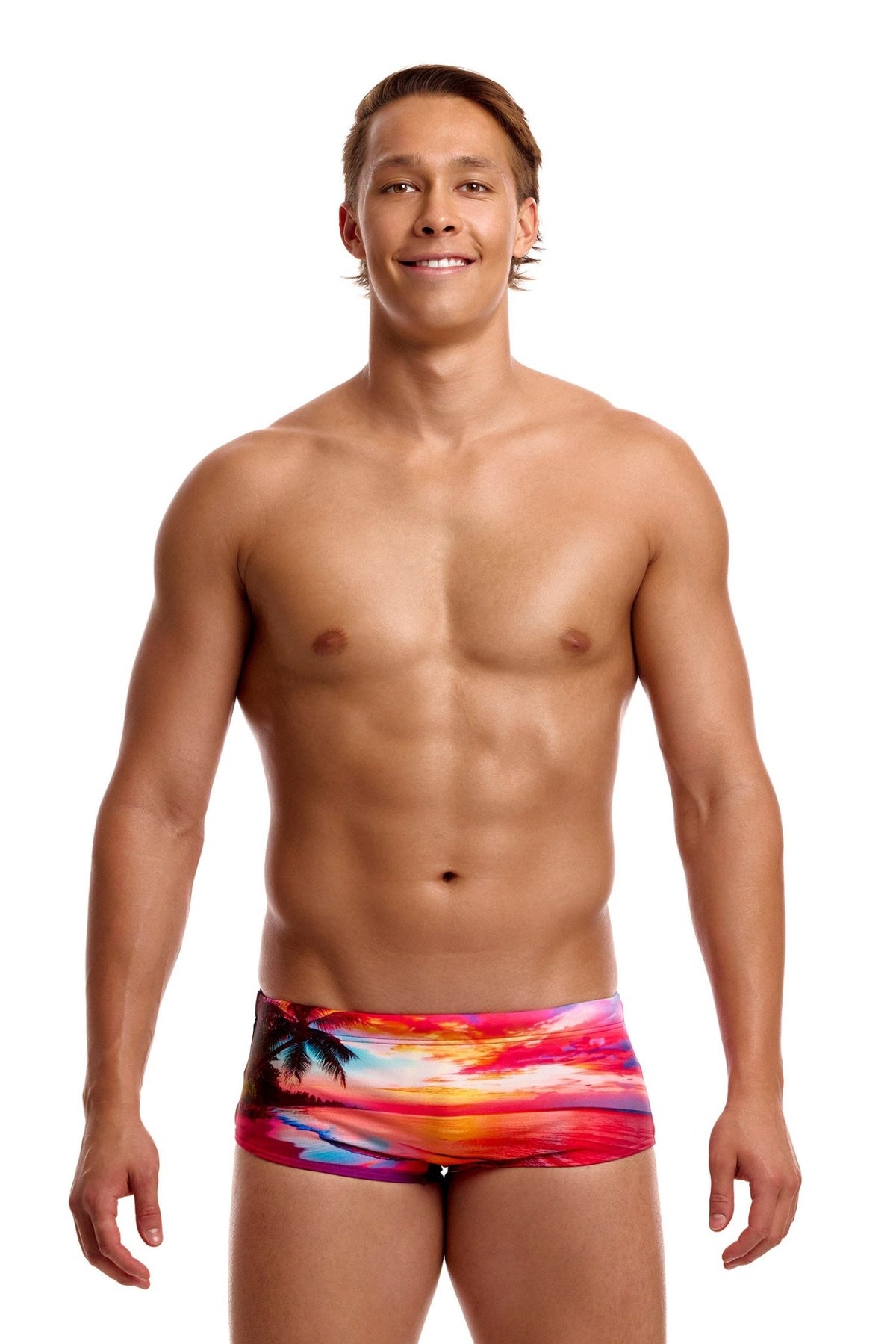 FUNKY TRUNKS MENS TOUCH OF PARADISE SIDEWINDER TRUNKS - Multicolour