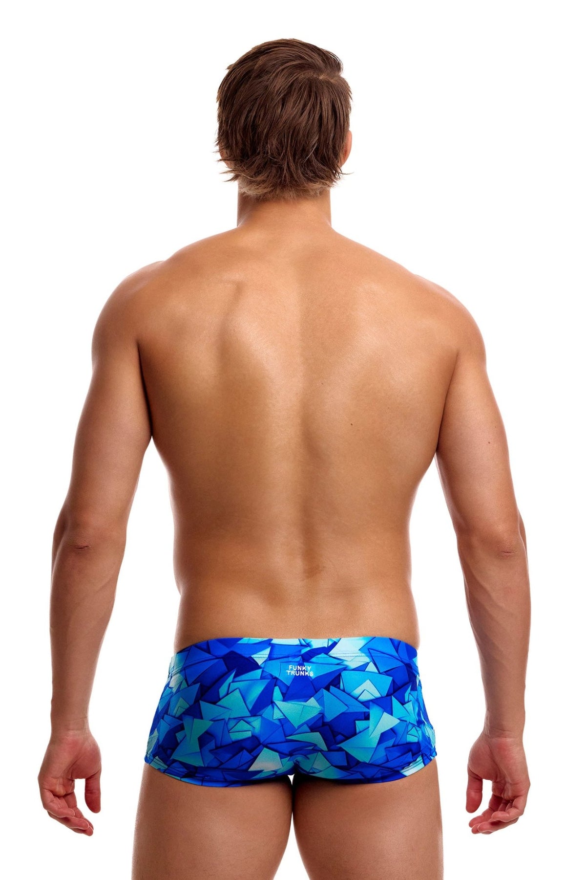 FUNKY TRUNKS MENS TRY BLUE CLASSIC TRUNKS - Blue