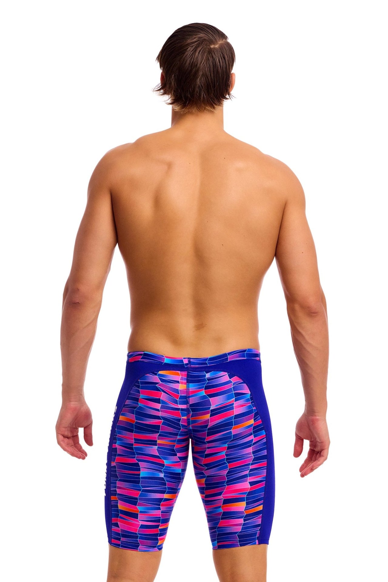 FUNKY TRUNKS MENS WARPED WAVES TRAINING JAMMER - Multicolour
