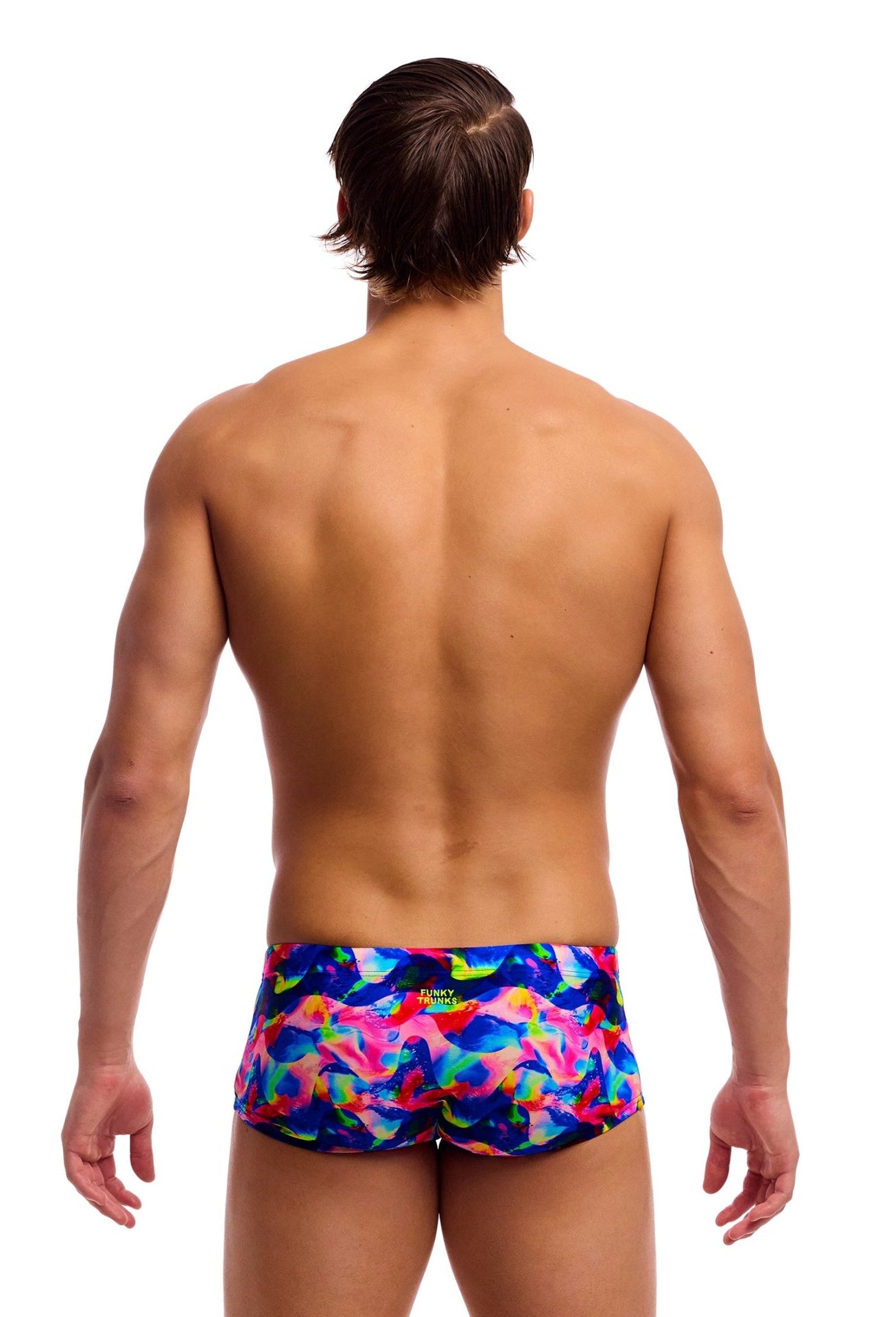 FUNKY TRUNKS MENS WET WAVE CLASSIC TRUNKS - Multicolour