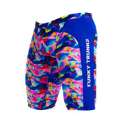 FUNKY TRUNKS MENS WET WAVE TRAINING JAMMER - Multicolour