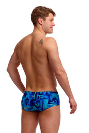 FUNKY TRUNKS MENS YOU BLUED CLASSIC TRUNKS - Blue