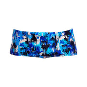 FUNKY TRUNKS MENS YOU MESSER CLASSIC TRUNKS - Blue