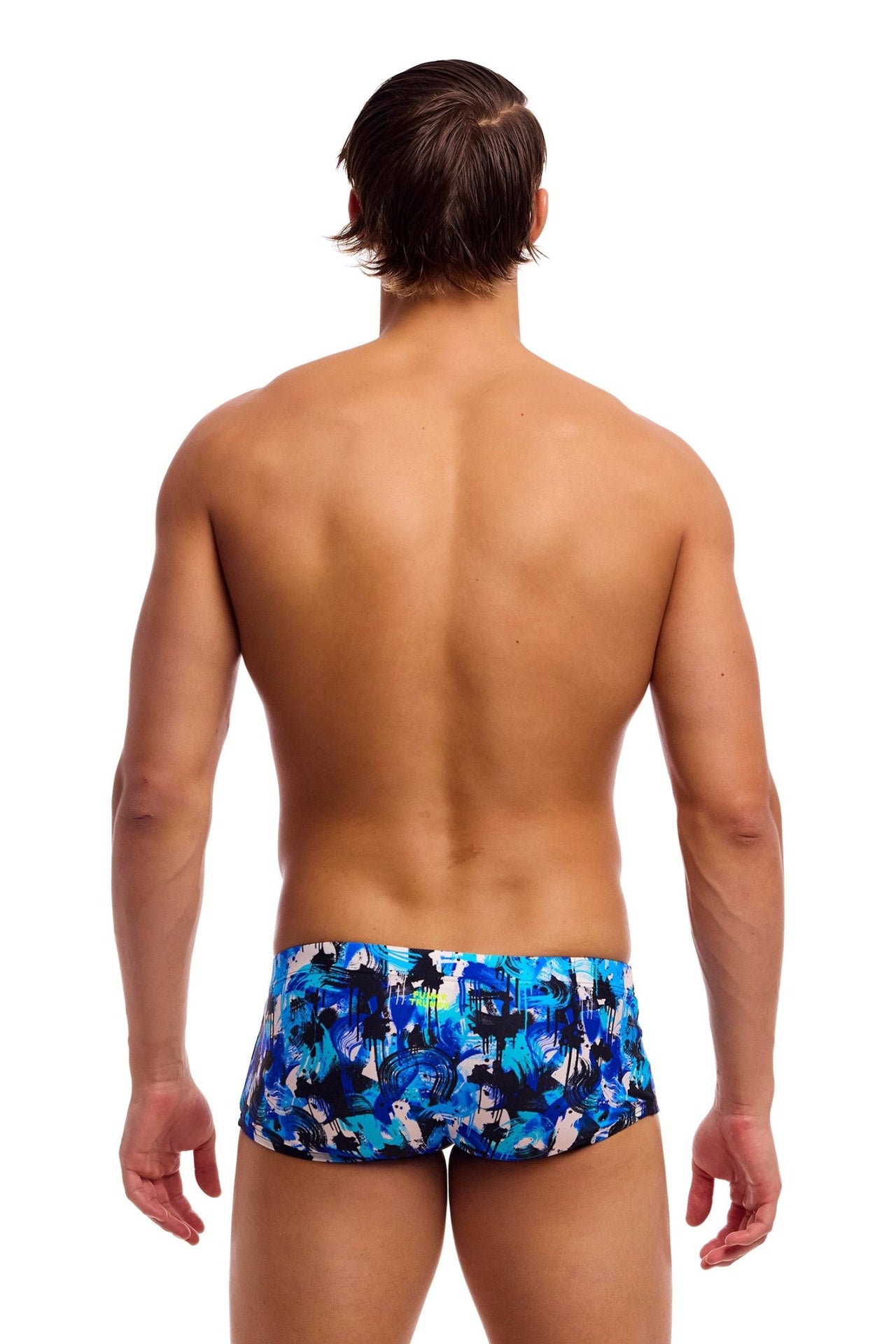 FUNKY TRUNKS MENS YOU MESSER CLASSIC TRUNKS - Blue