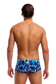 FUNKY TRUNKS MENS YOU MESSER CLASSIC TRUNKS - Blue