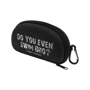 FUNKY TRUNKS SWIM BRO? CASE CLOSED GOGGLE CASE - Black
