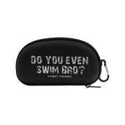 FUNKY TRUNKS SWIM BRO? CASE CLOSED GOGGLE CASE - Black