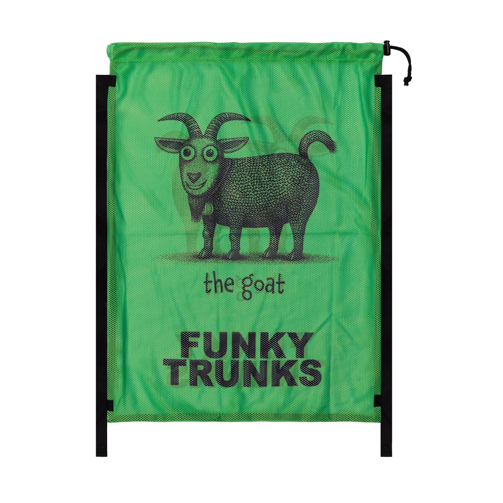FUNKY TRUNKS THE GOAT MESH GEAR BAG - Green