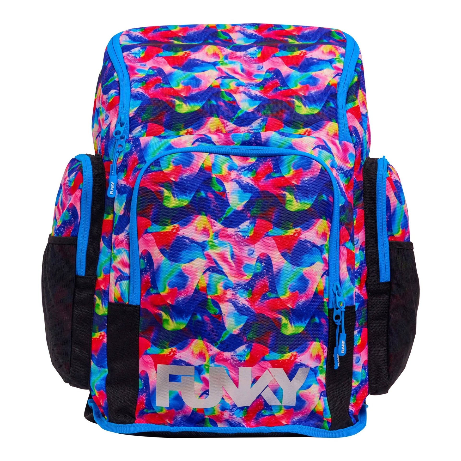 FUNKY WET WAVE SPACE CASE BACKPACK - Multicolour