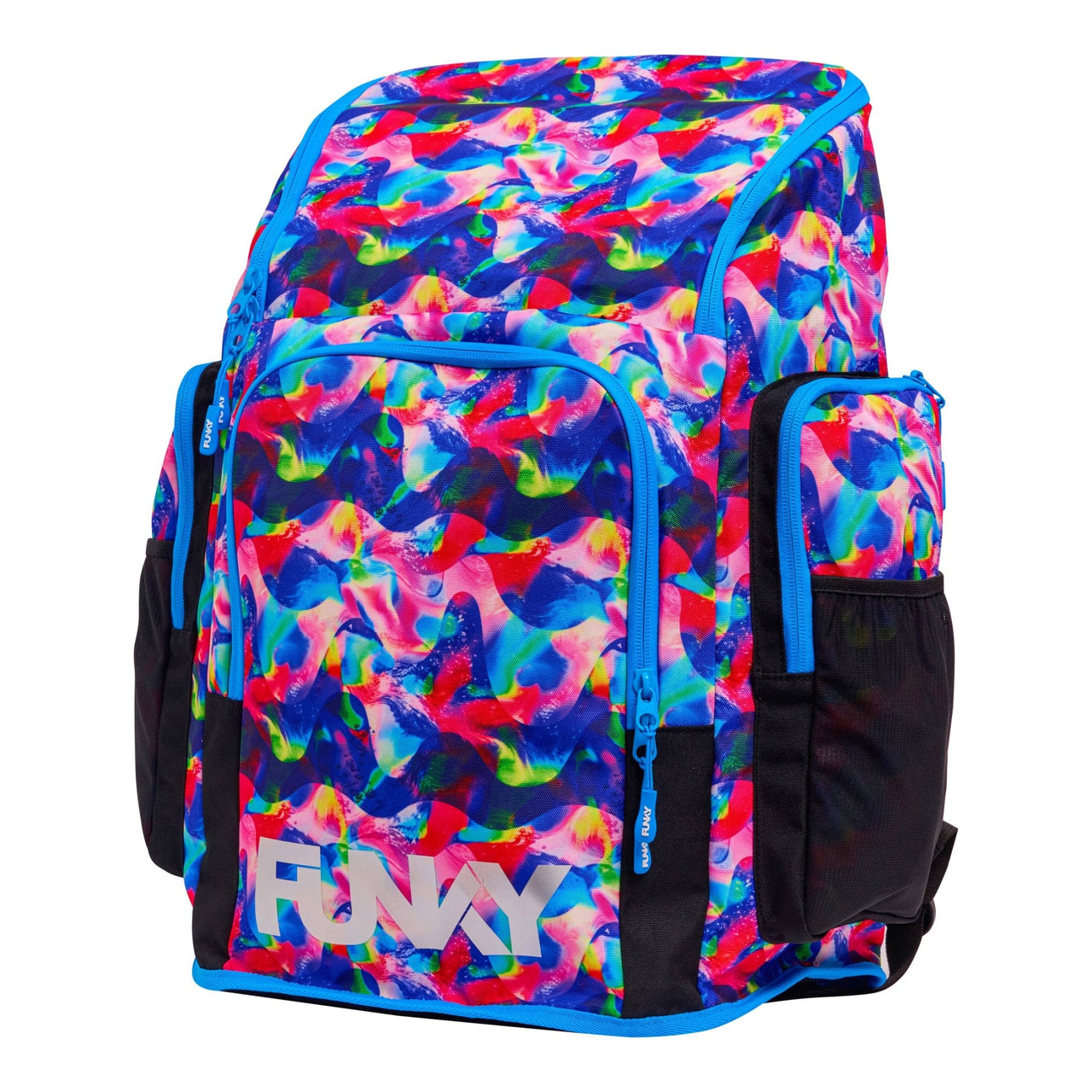 FUNKY WET WAVE SPACE CASE BACKPACK - Multicolour