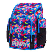 FUNKY WET WAVE SPACE CASE BACKPACK - Multicolour