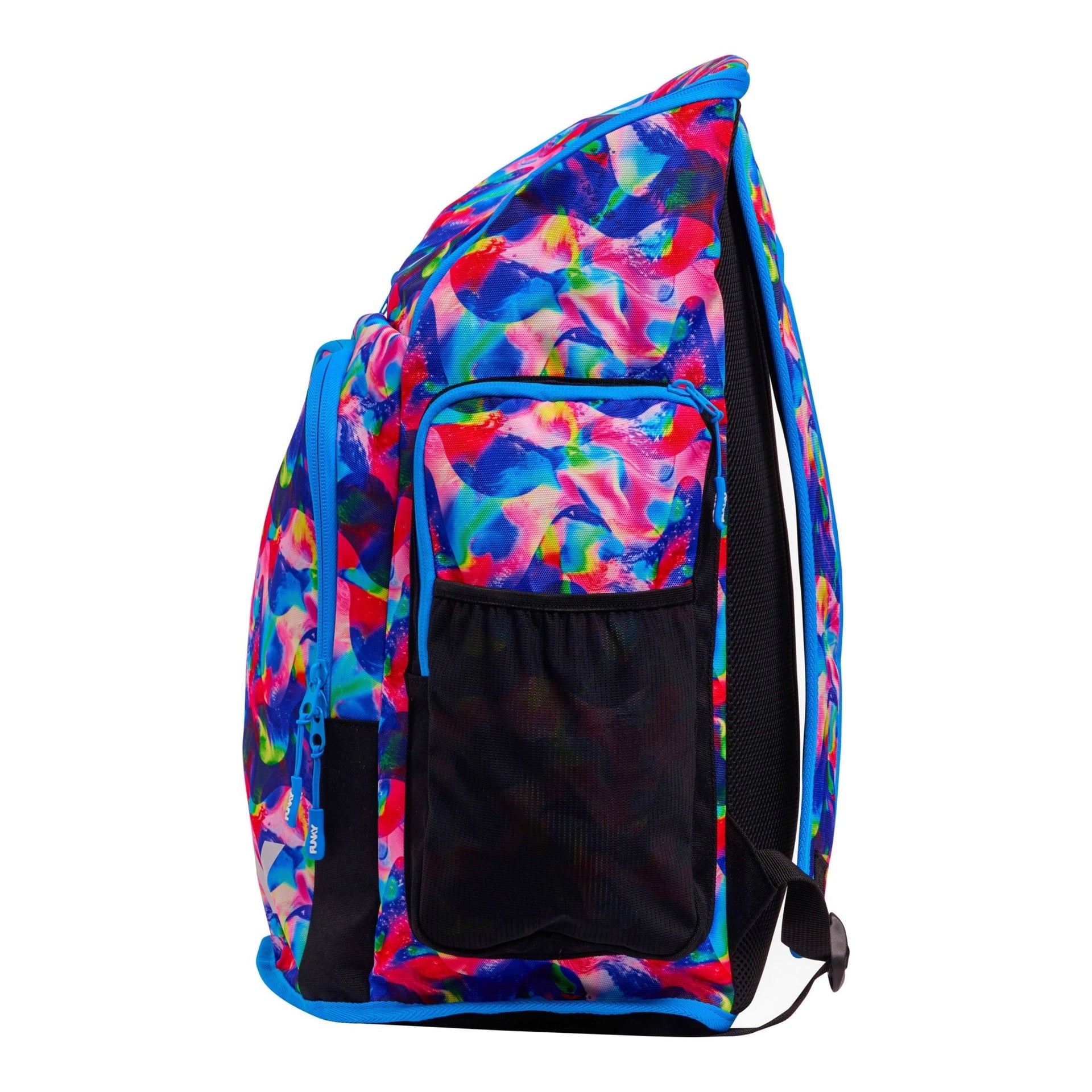 FUNKY WET WAVE SPACE CASE BACKPACK - Multicolour
