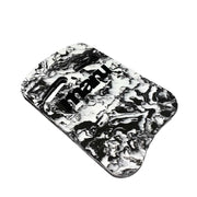 MARU KICKBOARD BLACK / WHITE SWIRL - Black