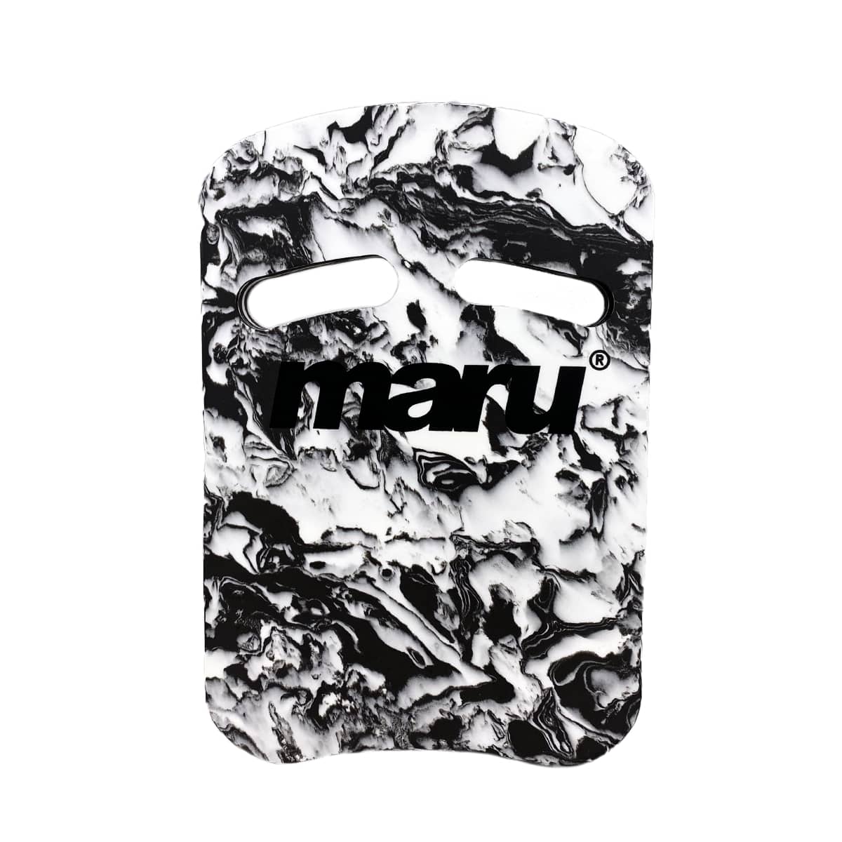 MARU KICKBOARD BLACK / WHITE SWIRL - Black