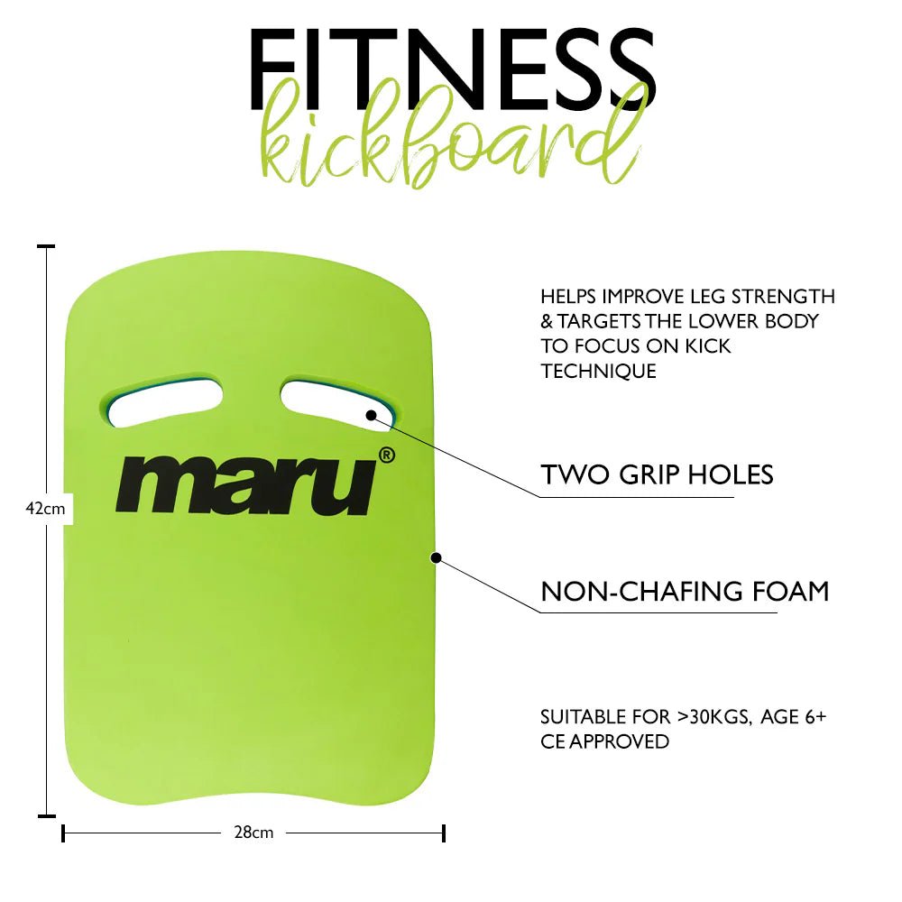 MARU KICKBOARD BLUE / LIME - Blue