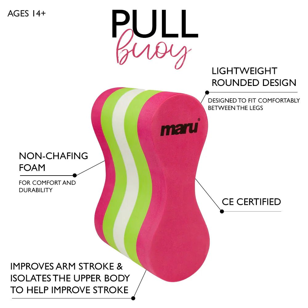 MARU PULLBUOY PINK / LIME / WHITE