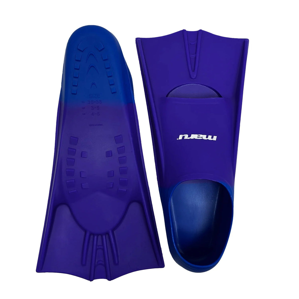 MARU TRAINING FINS PURPLE / BLUE