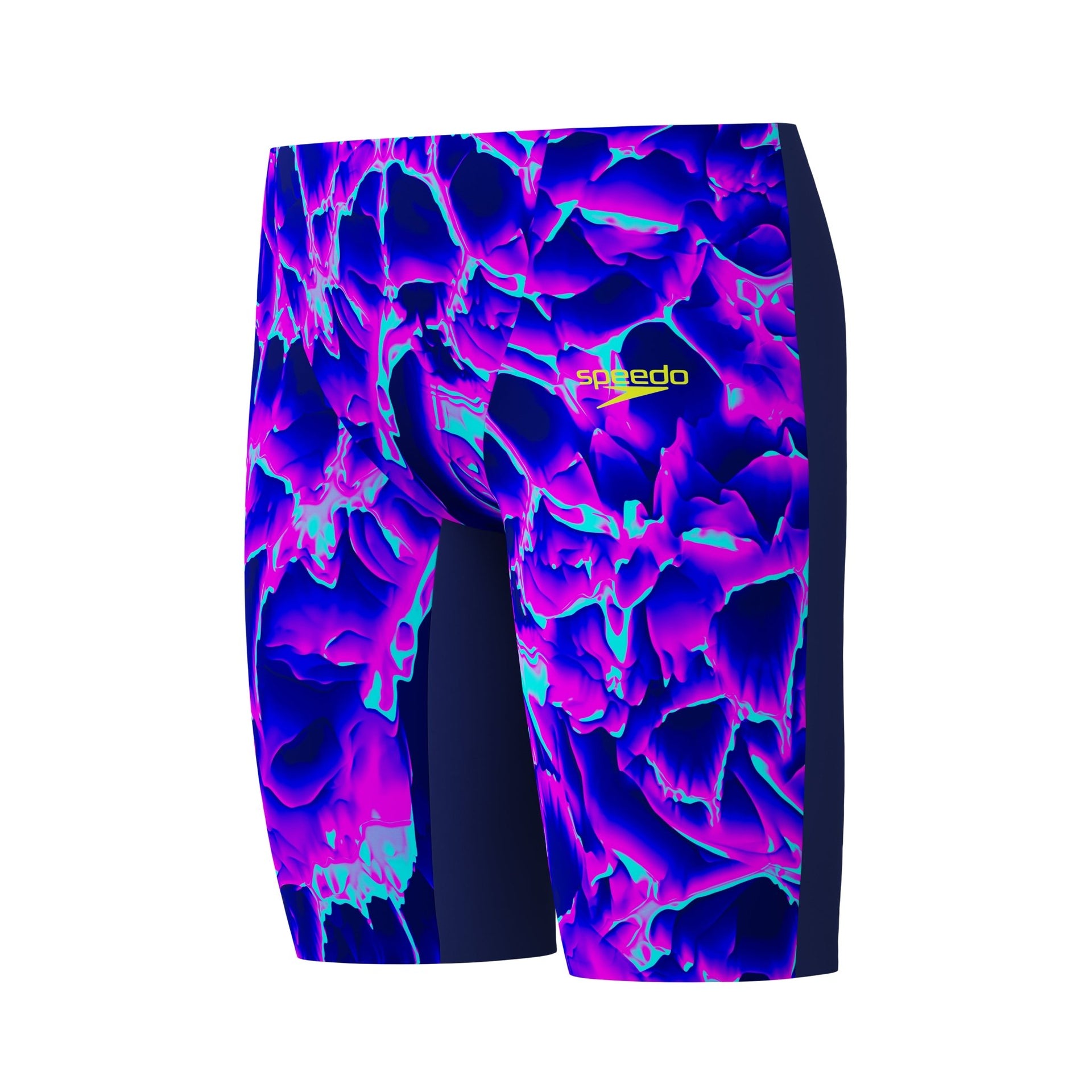 SPEEDO BOYS FASTSKIN ENDURANCE+ MAX HIGH WAIST JAMMER CAVE CURRENT / NEON JELLY - Purple
