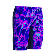 SPEEDO BOYS FASTSKIN ENDURANCE+ MAX HIGH WAIST JAMMER CAVE CURRENT / NEON JELLY - Purple