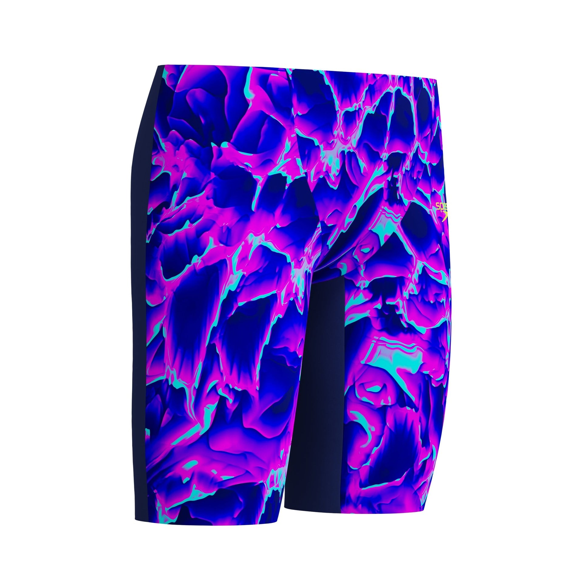 SPEEDO BOYS FASTSKIN ENDURANCE+ MAX HIGH WAIST JAMMER CAVE CURRENT / NEON JELLY - Purple