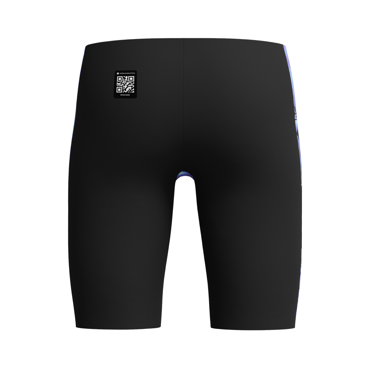 SPEEDO BOYS FASTSKIN ENDURANCE+ MAX HIGH WAIST JAMMER LUCENT GLOW/BLACK - Black