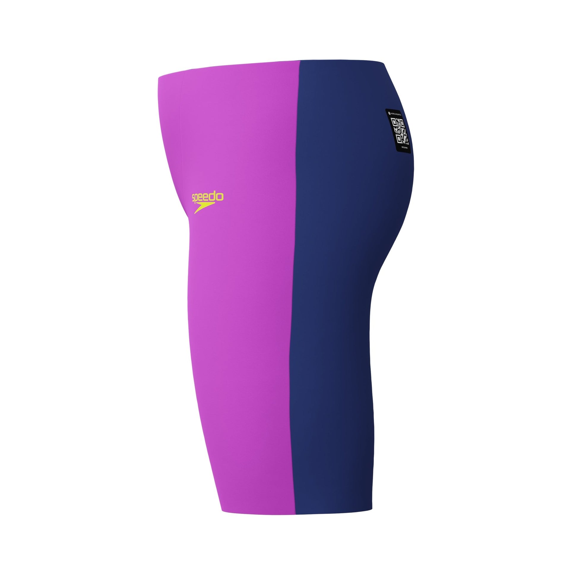 SPEEDO BOYS FASTSKIN ENDURANCE+ MAX HIGH WAIST JAMMER NEON JELLY / NOBLE NAVY - Purple
